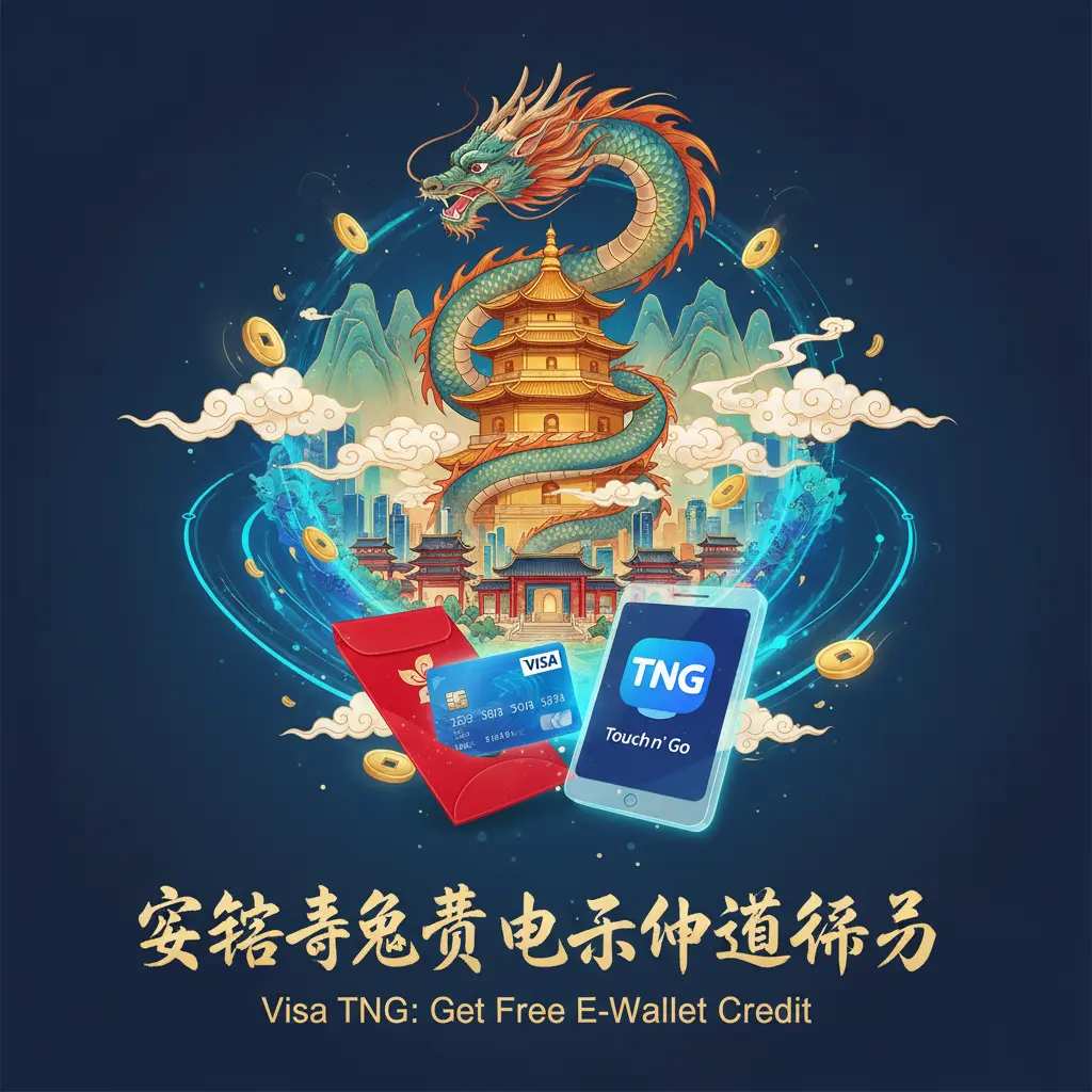 register dapat free credit e-wallet - Visa