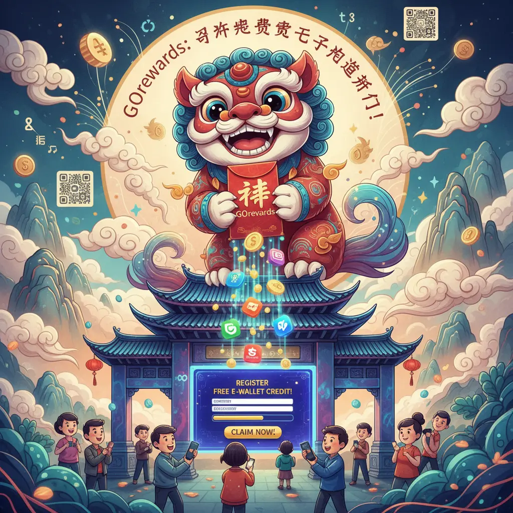 register dapat free credit e-wallet - GOrewards