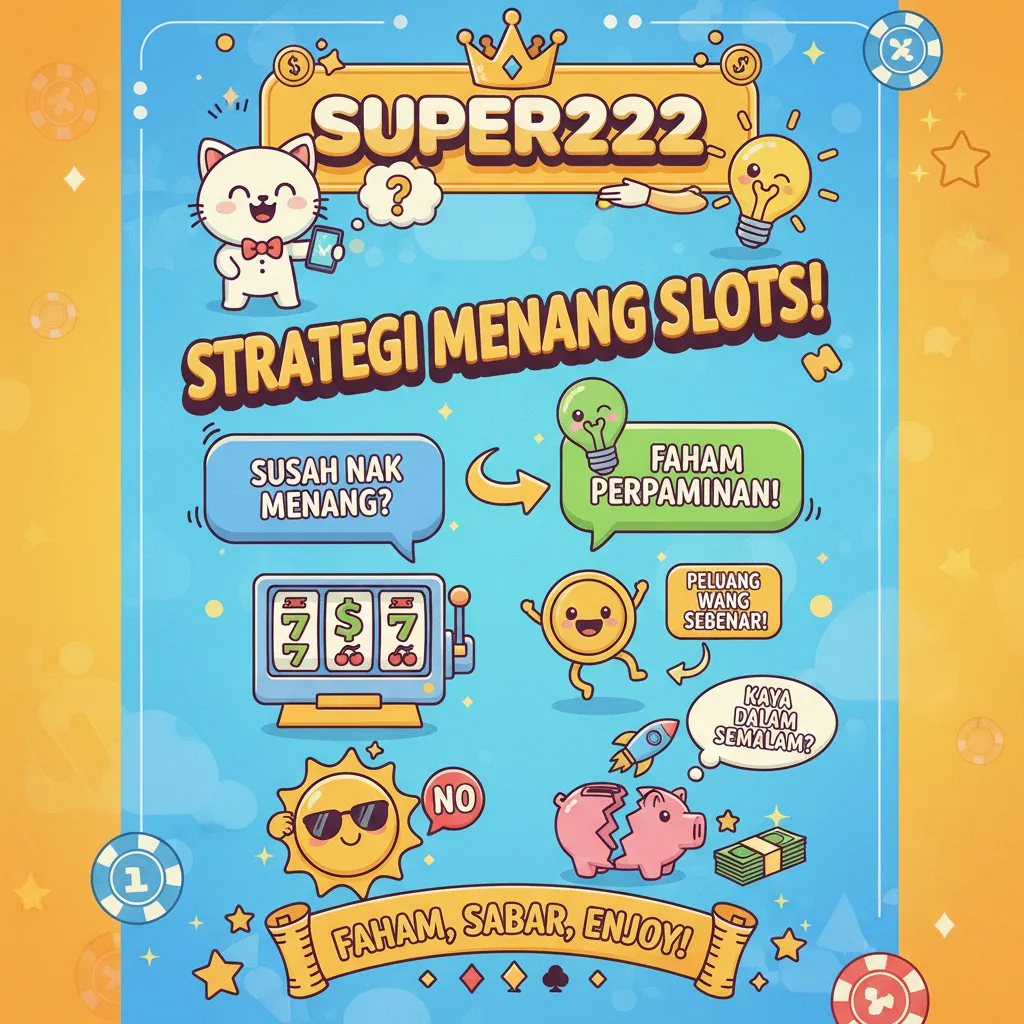 Strategi Menang di Super222: Permainan Slot & Peluang Wang Sebenar