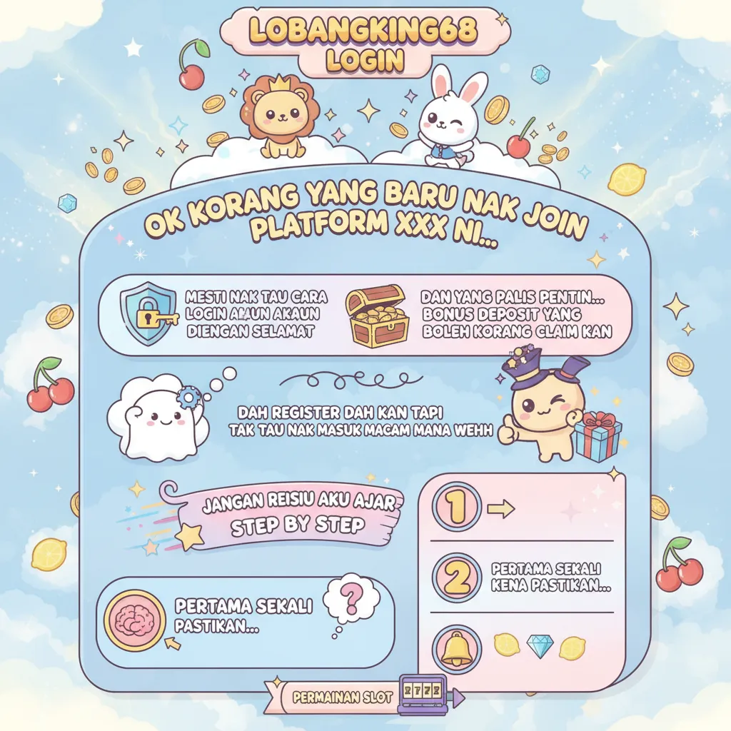 Cara Login Akaun dan Bonus Deposit