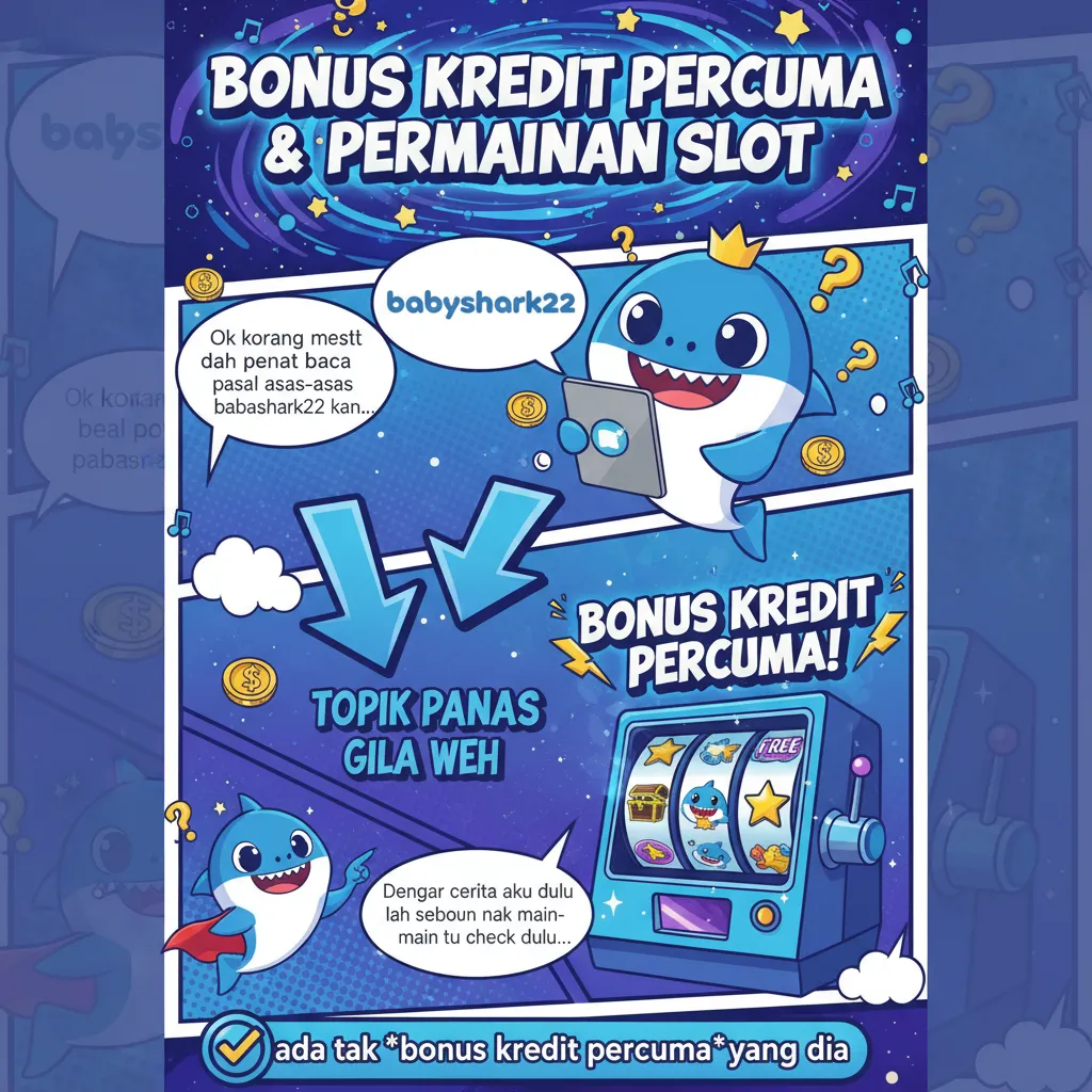 Bonus Kredit Percuma dan Permainan Slot di babyshark22